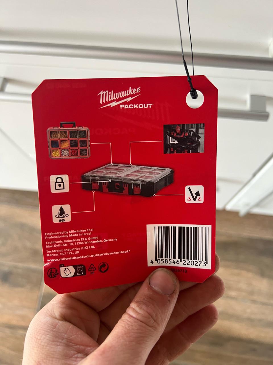 Milwaukee packout