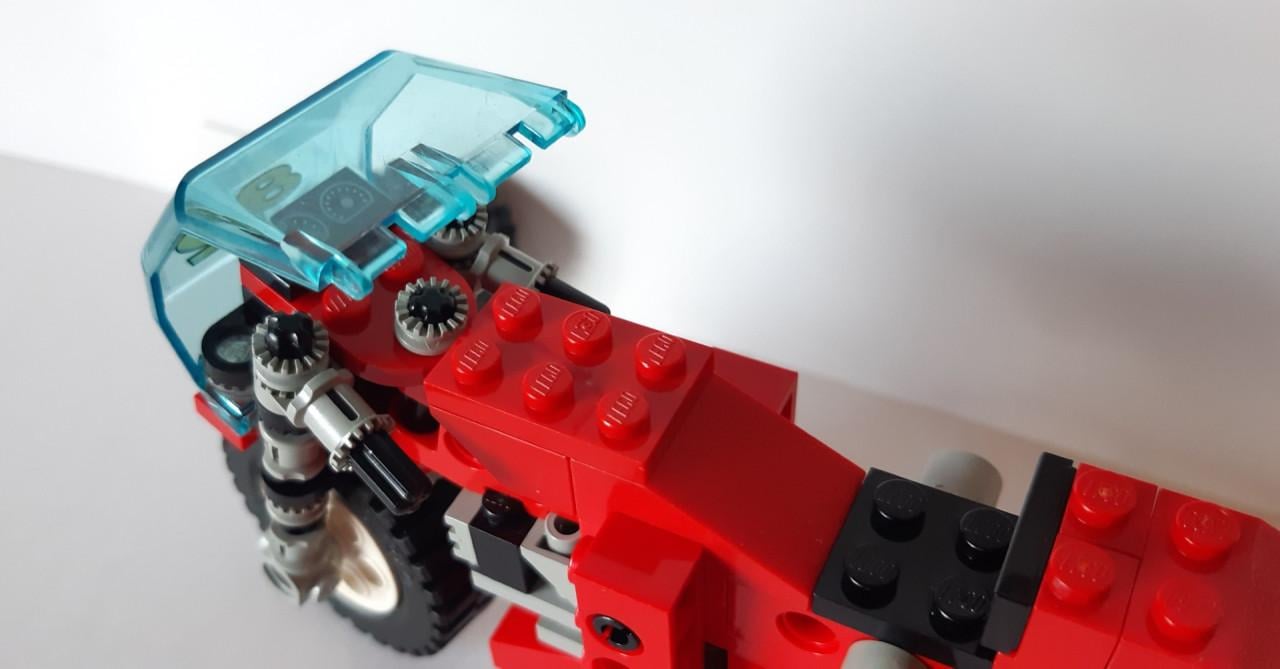 Lego Technic 8210: Nitro gtx bike - motor
