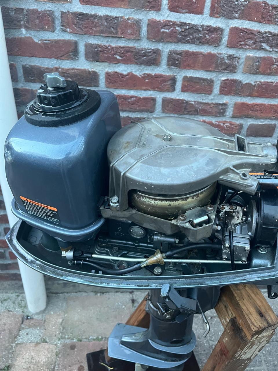 Yamaha 4pk 2-takt kortstaart buitenboordmotor