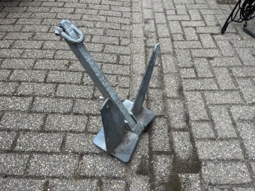 Poolanker gegalvaniseerd 22 kg