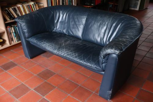 Twee Leolux Scarabee 2-zits banken