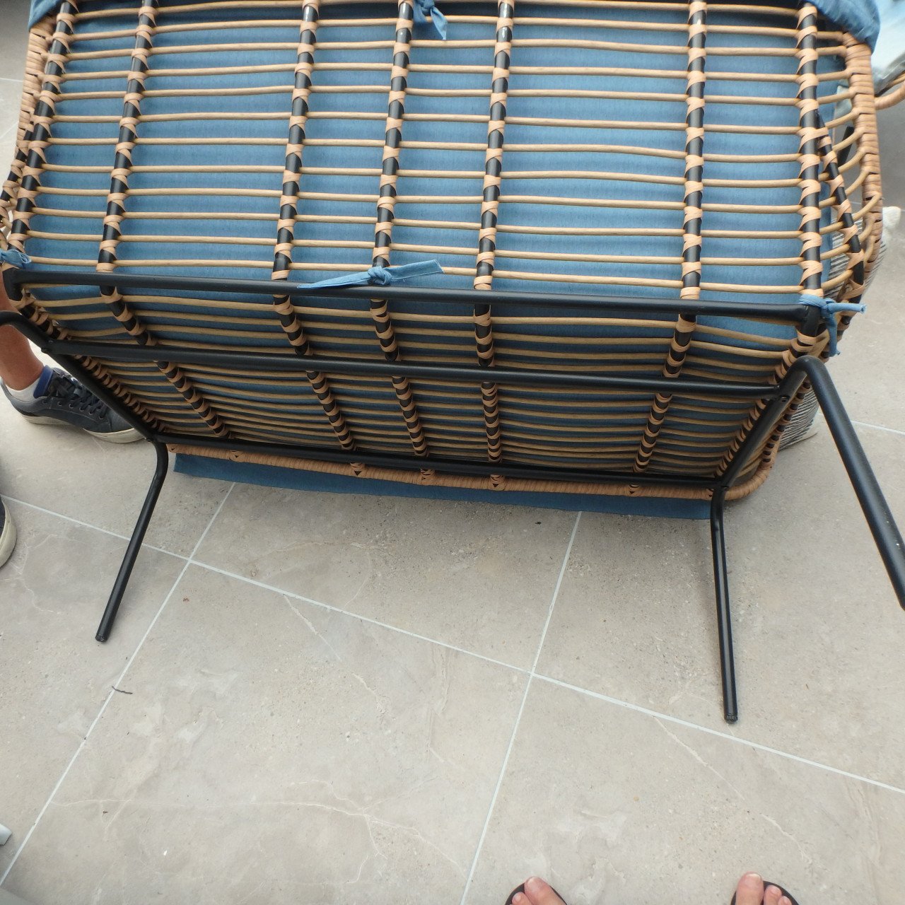 Rotan Tuinbankstel