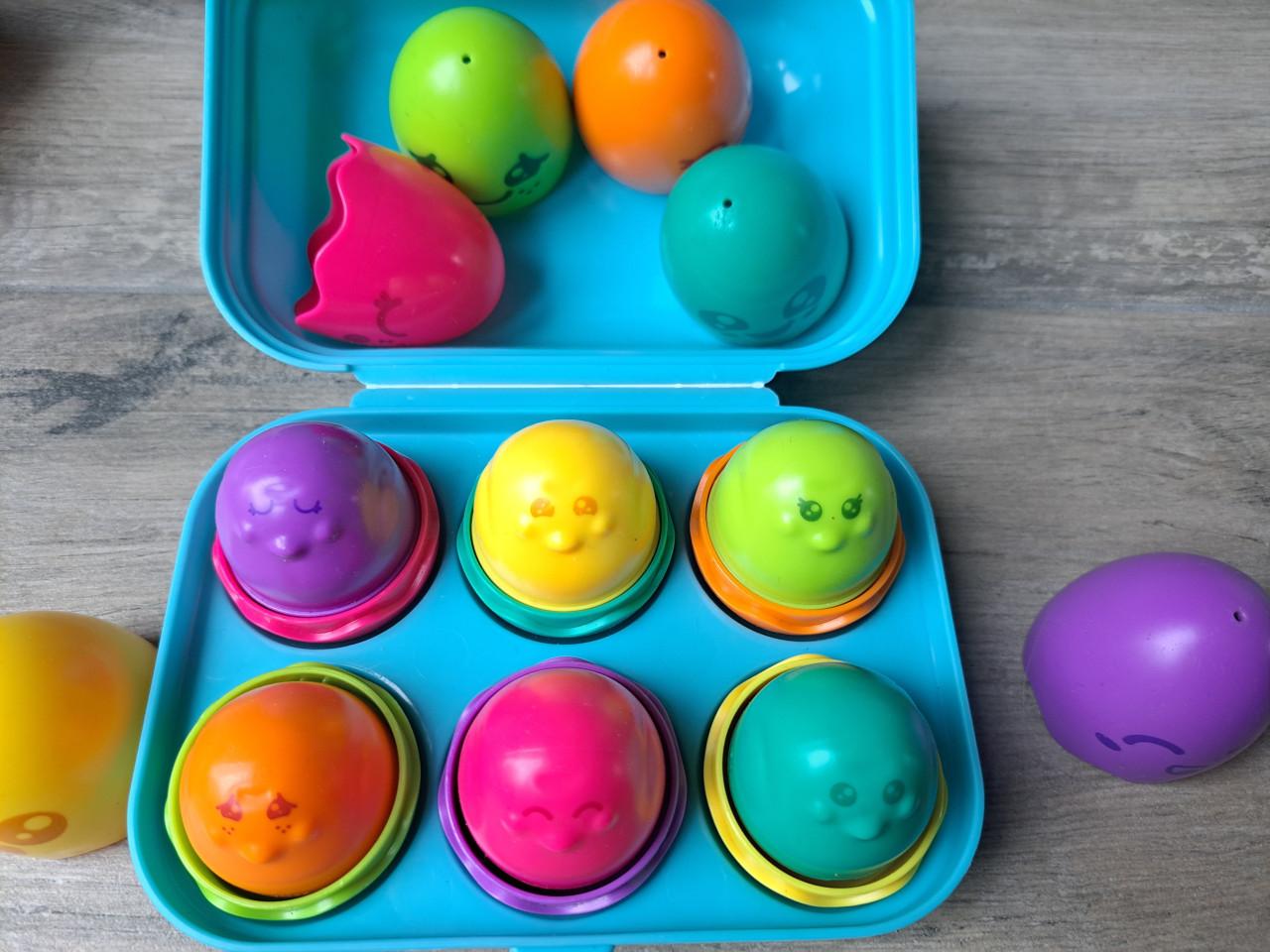 Tomy verassingseieren educatief peuterspeelgoed