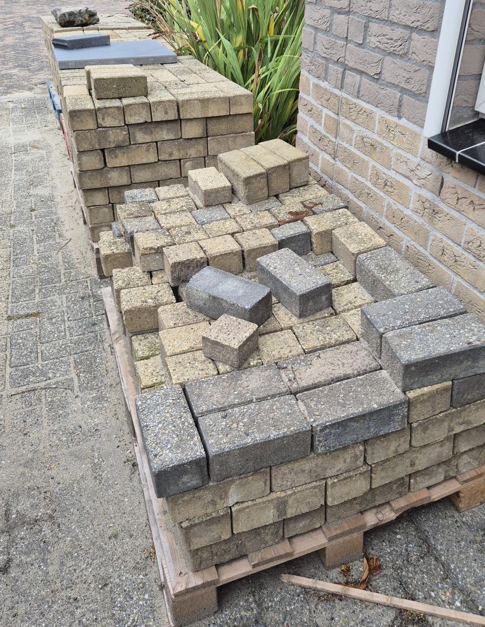 Straatklinkers 20 m2