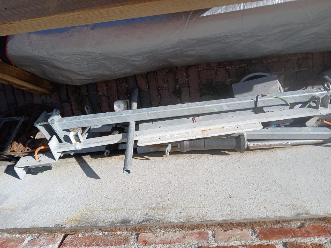 Catamaran trailer