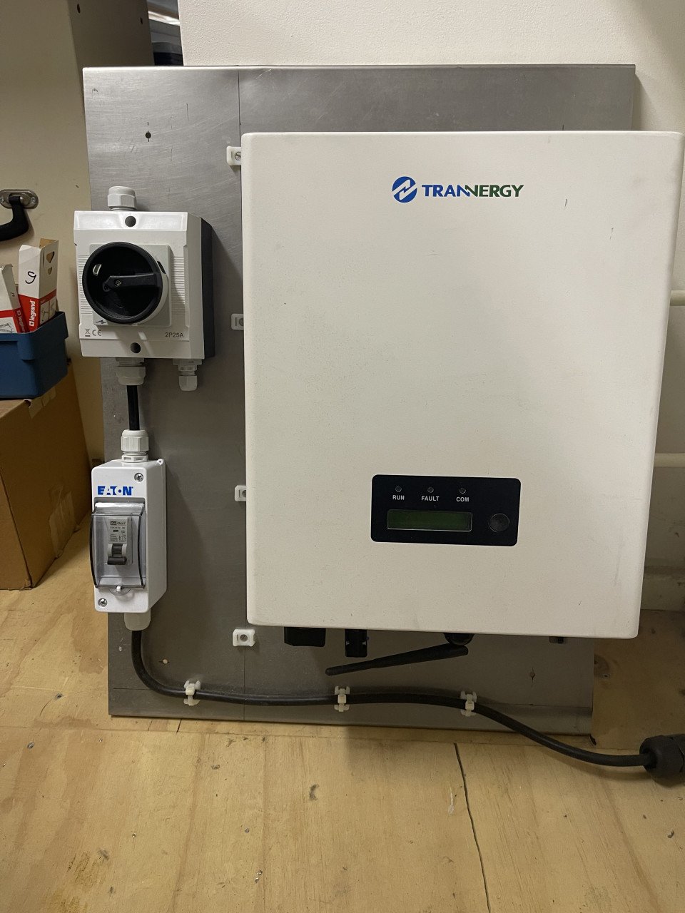 Zonnepanelen + omvormer