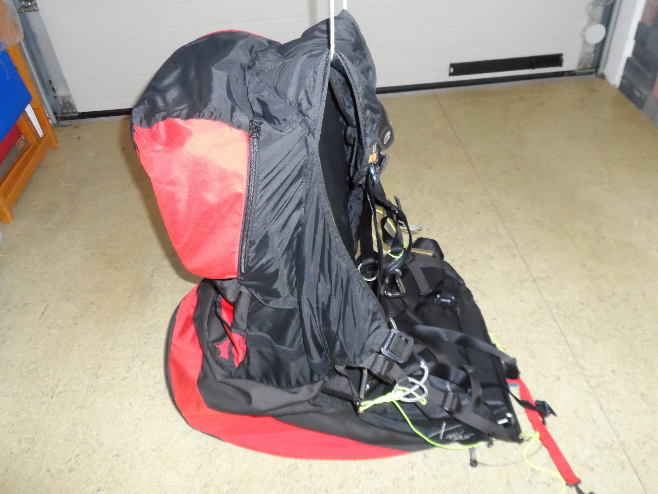 Paragliding scherm