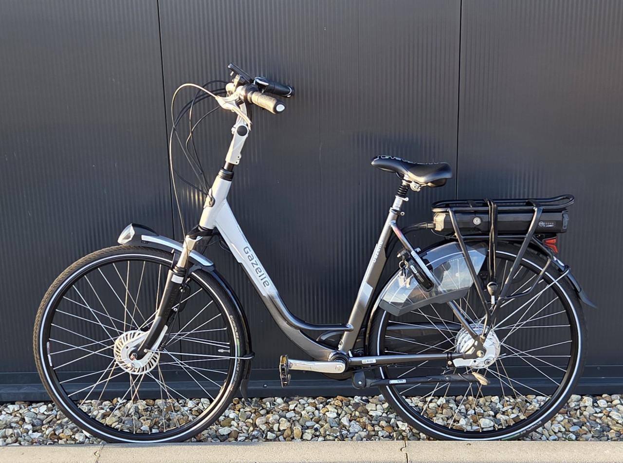 Mooie Gazelle Orange C360 Hybrid F 57cm Gold accu