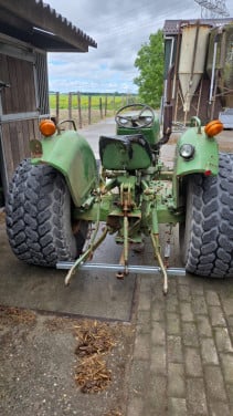 John deere trekker tractor op knapper