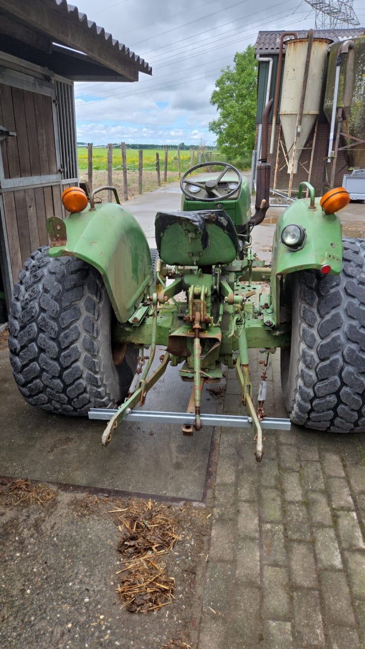 John deere trekker tractor op knapper