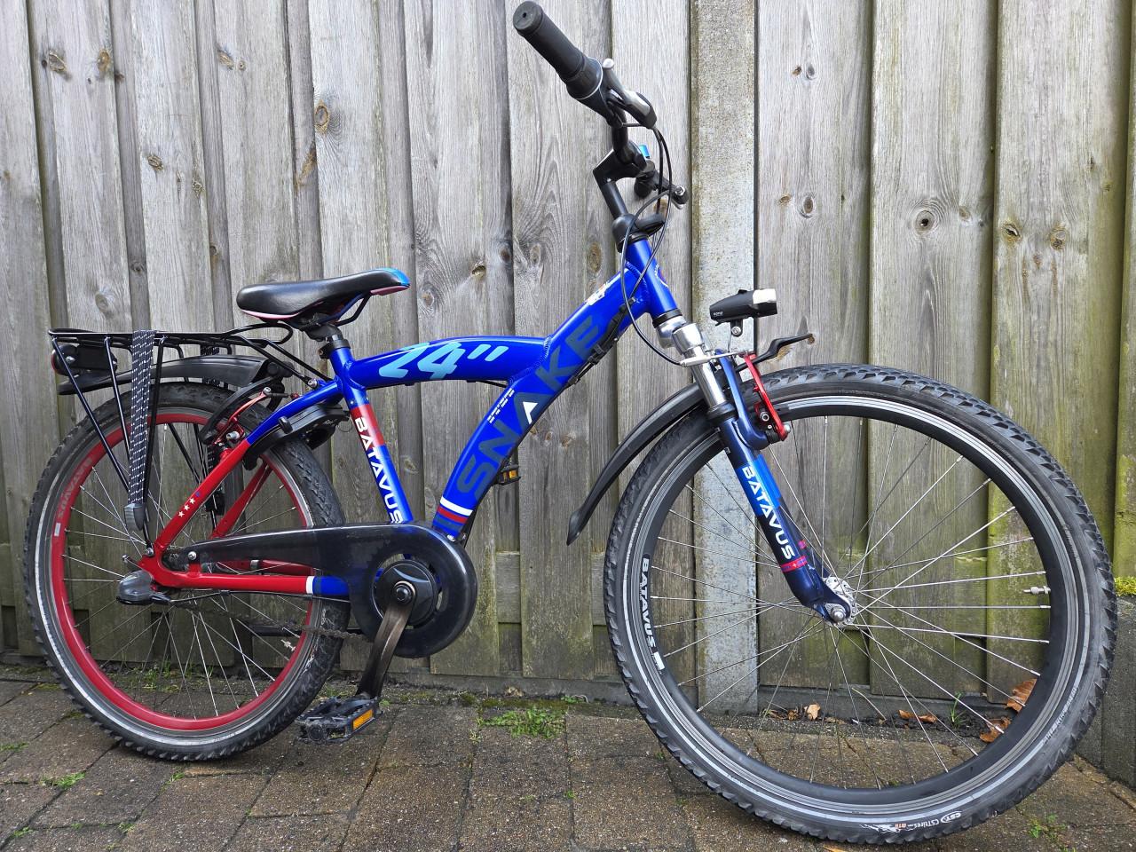 Batavus Snake 24 inch met 3 versnellingen