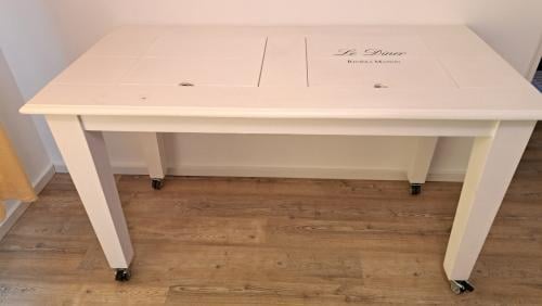 Rivièra Maison eettafel wit 150×75