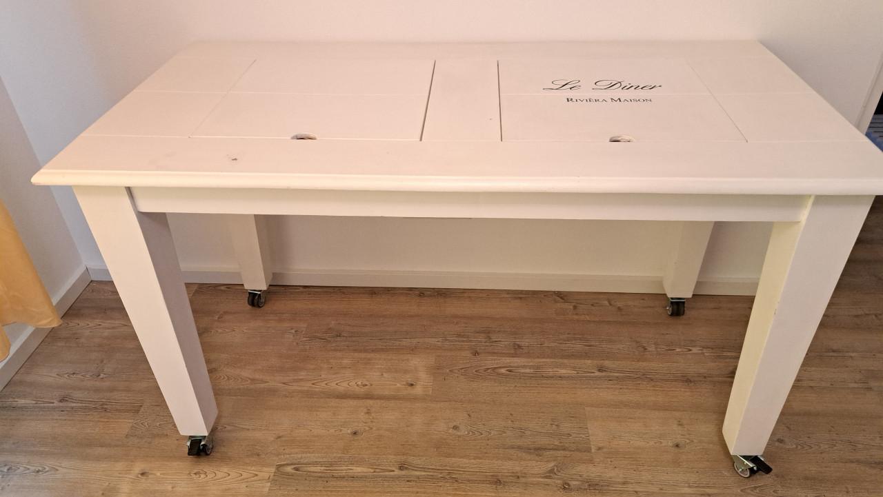Rivièra Maison eettafel wit 150×75