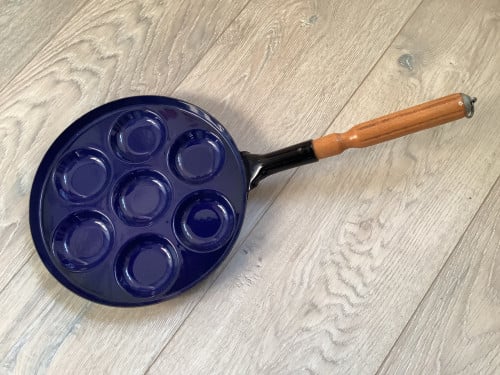 Emaille poffertjes pan