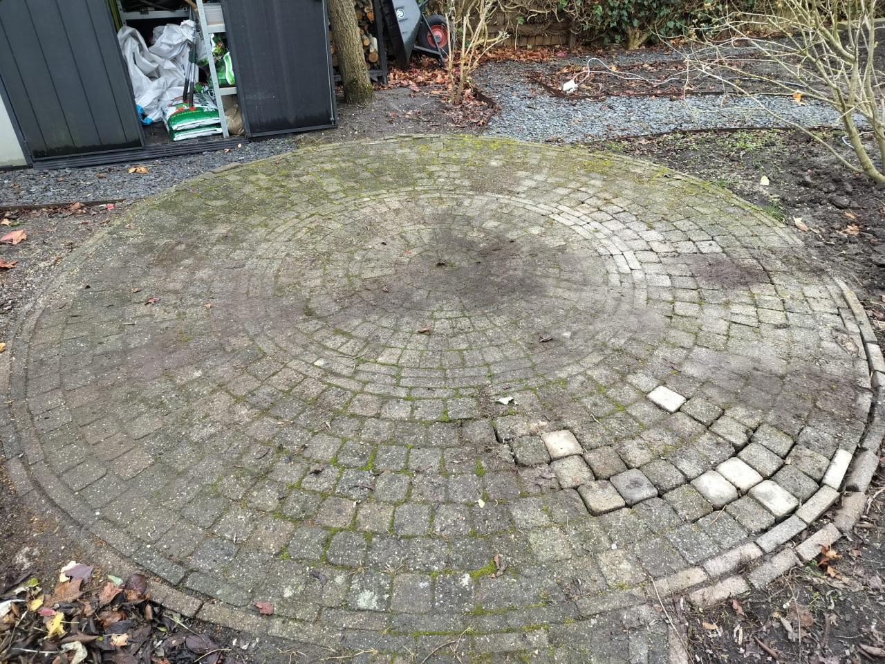 Sierbestrating Waaltjes cirkel