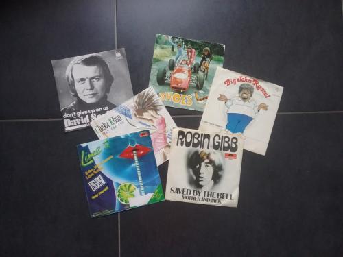 Vinyl Singeltjes te koop gevraagd