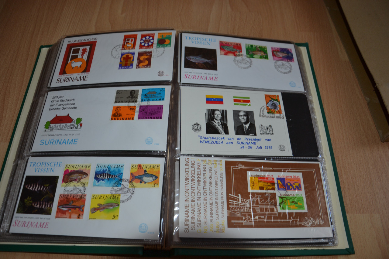 Postzegels suriname