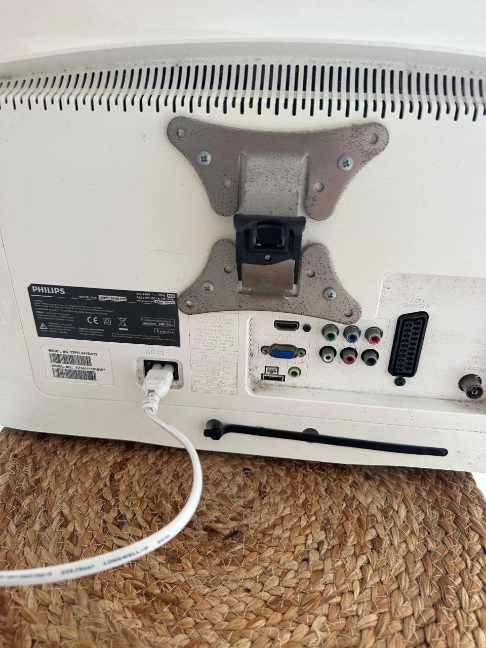 Philips tv incl. beugel
