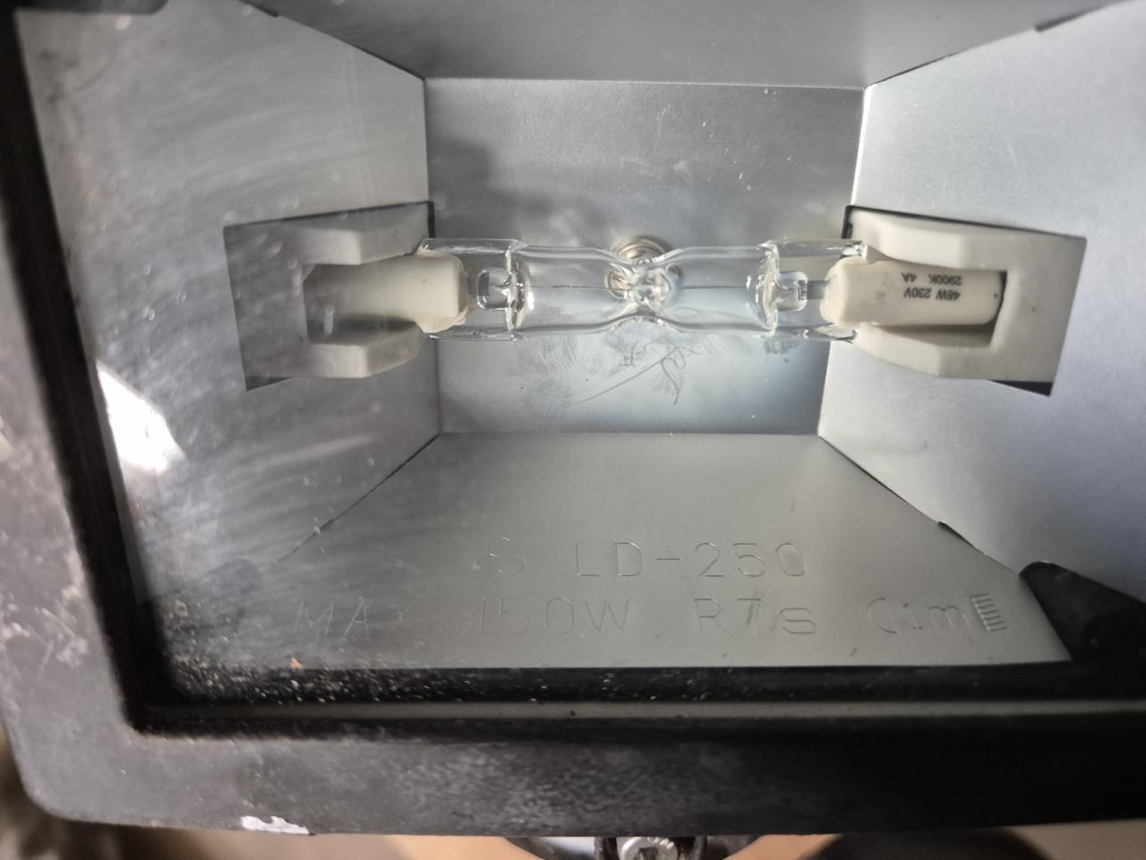 Buitenlamp halogeen met sensor