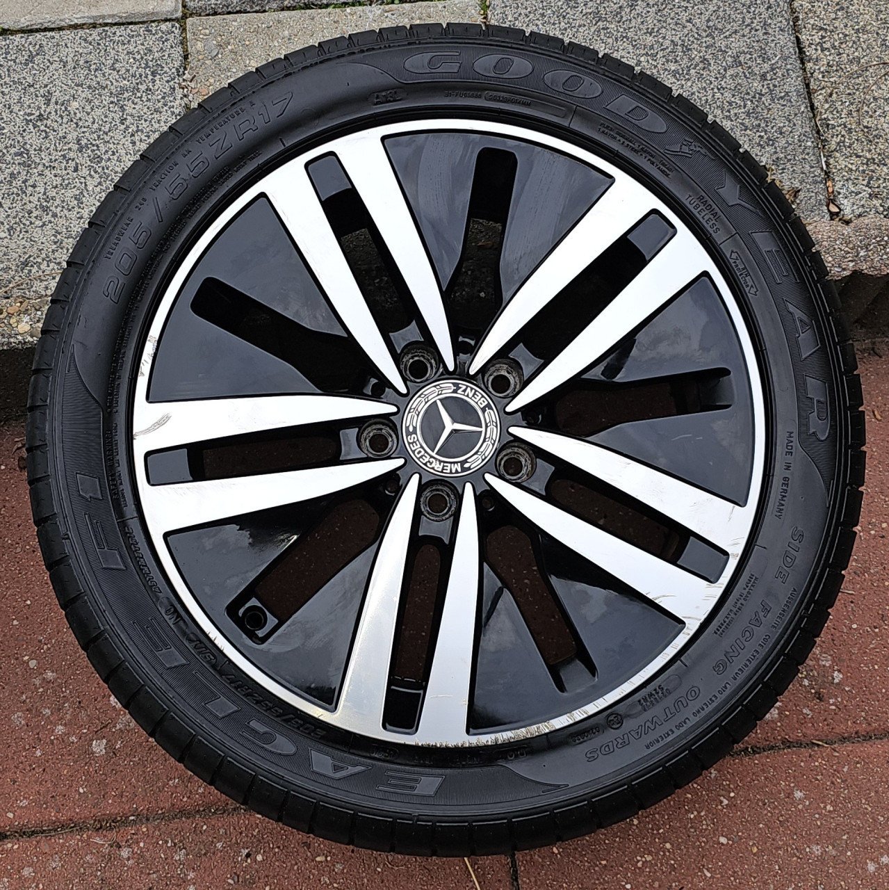 Mercedes-Benz velgen 17inch