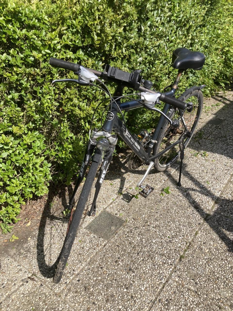 Heren en dames fiets