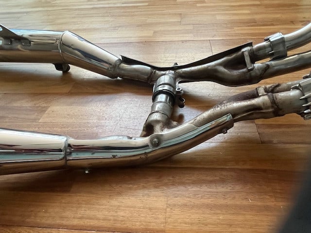 Zeldzaam Sankei Honda uitlaat set  750 cc