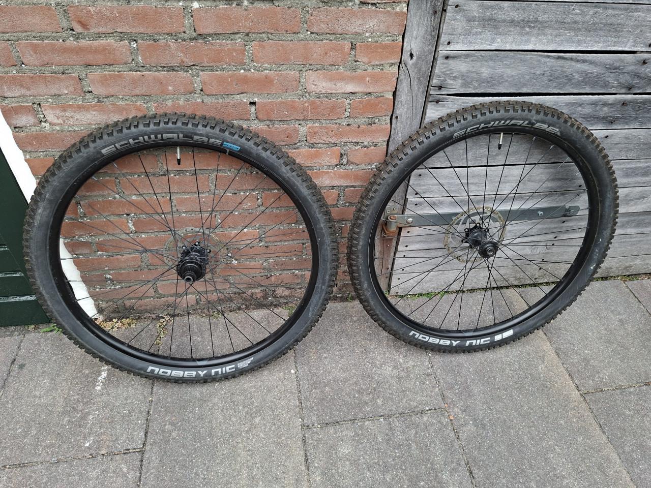 Mountainbike wielset boost