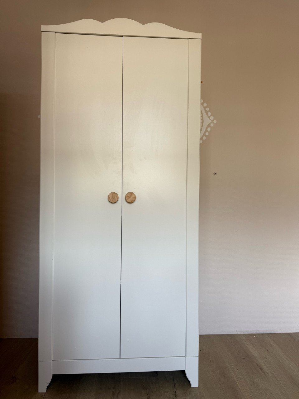 Witte Ikea kledingkast, 80x50x187 cm