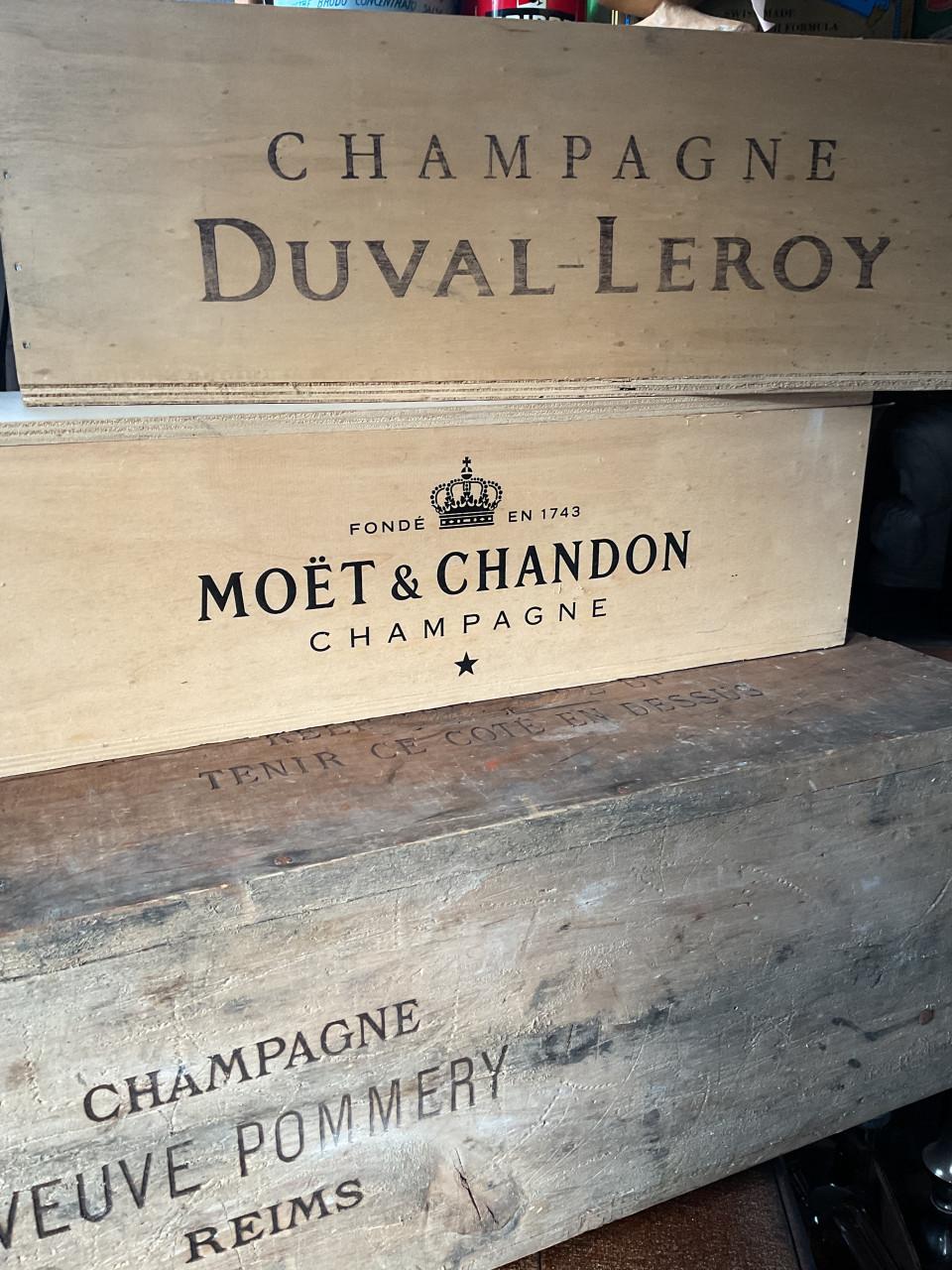 Champagnekisten .