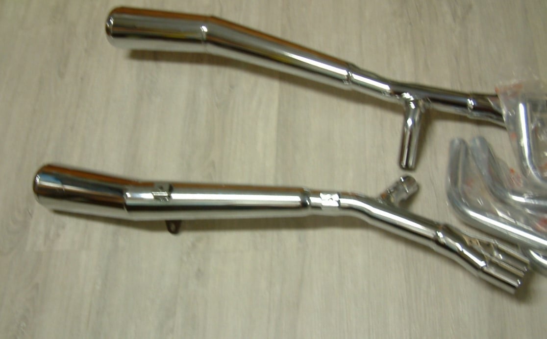 Nieuwe uitlaten set 2 in 1  voor 4 cilinder  honda 750-900