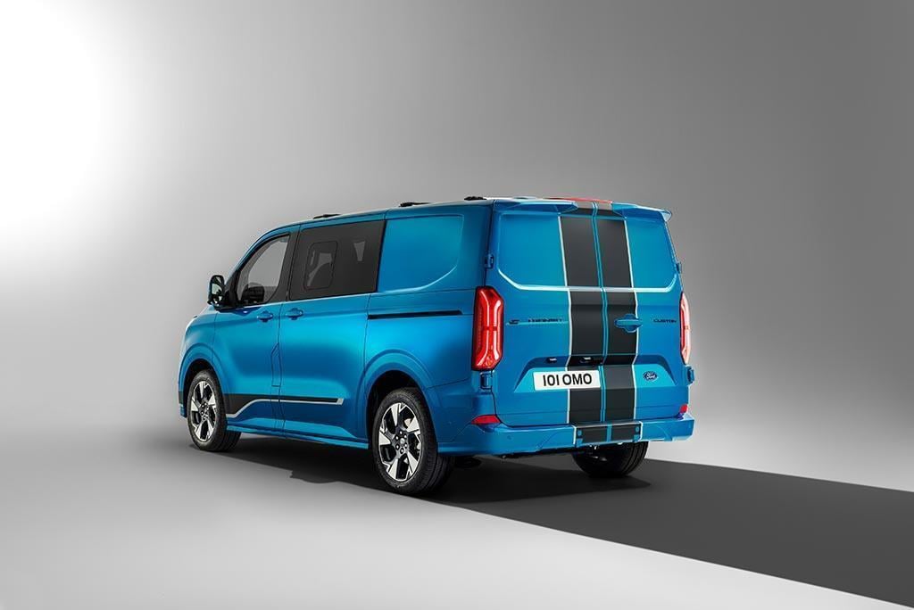 Ford E-transit Custom 65 kwh 286pk l1h1 ms-rt | te bestellen | sync 4 | 19'