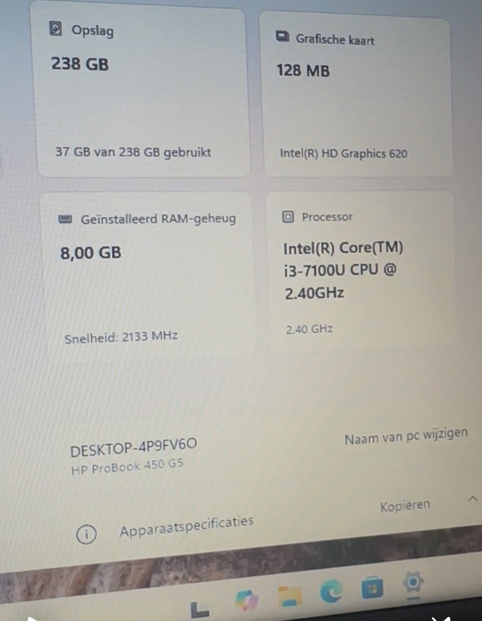 HP Probook 450 G5
