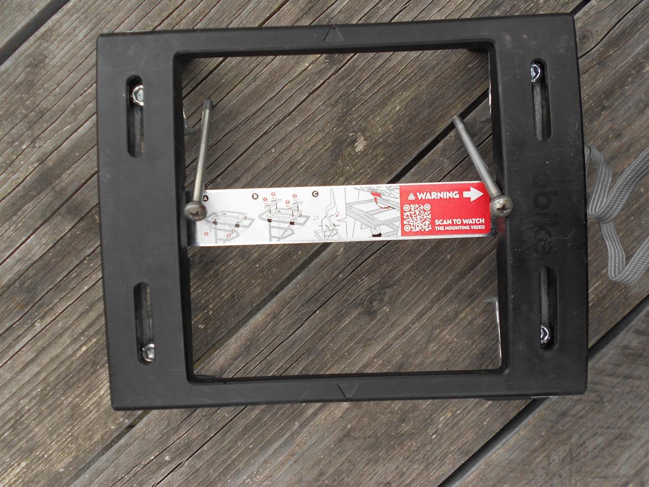 Bobike maxi one black fietszitje achter tot  22kg.