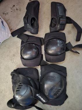 Set pols- elleboog- en knie beschermers