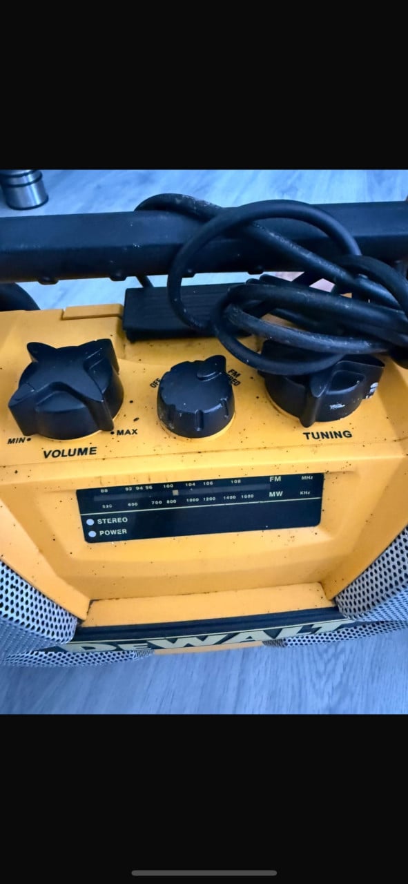 Tekoop Dewalt Bouwradio