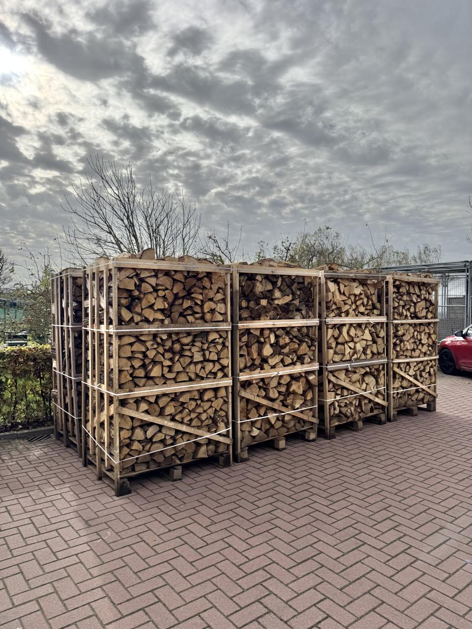 Pallet eiken haardhout 1,8 kuub🪵🔥