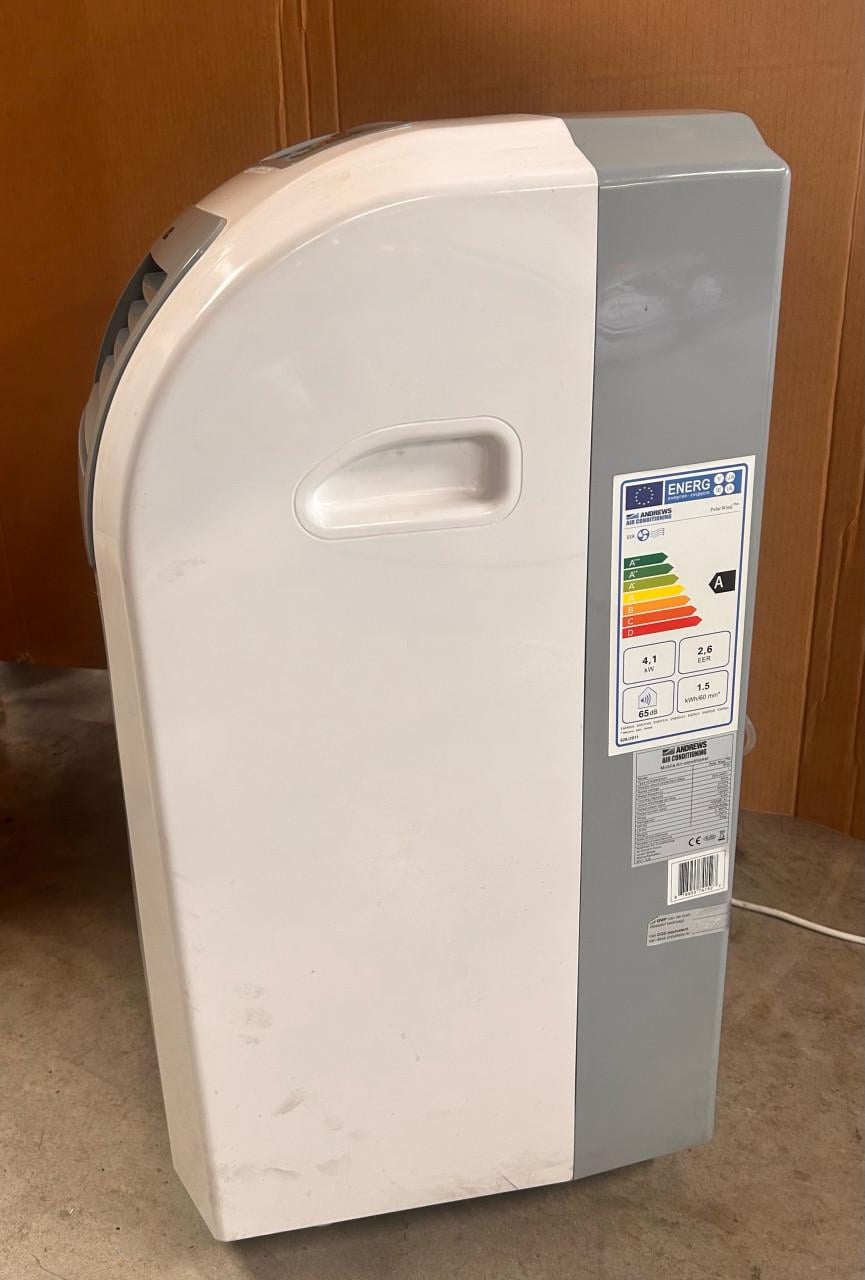 Professionele mobiele airco 4,1 kW – Andrews Polar Wind Plus bieden v/a 200