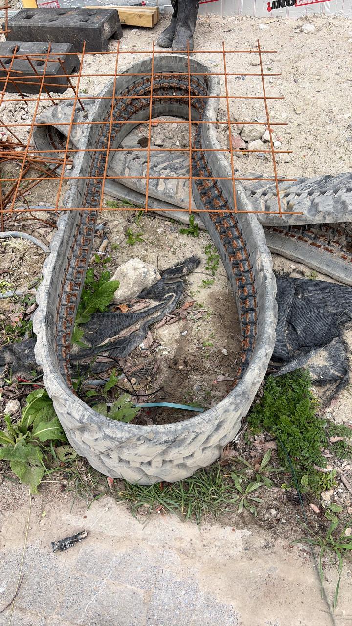 Kubota kx027 rupsbanden