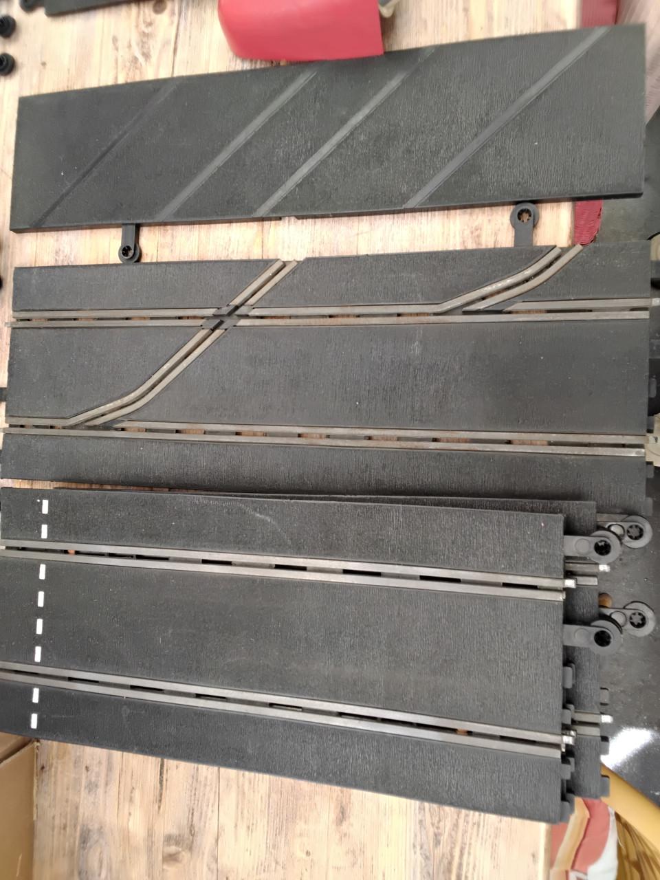 Partij 60er jaren Scalextrix racebaan