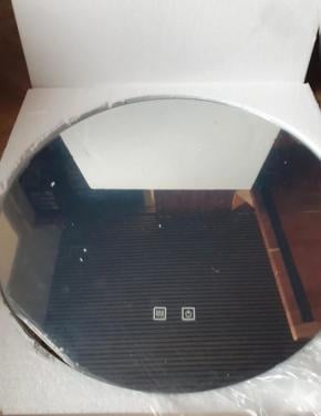 Bayt badkamerspiegel 60x60 met verlichting + Spiegelverwarming – met folie