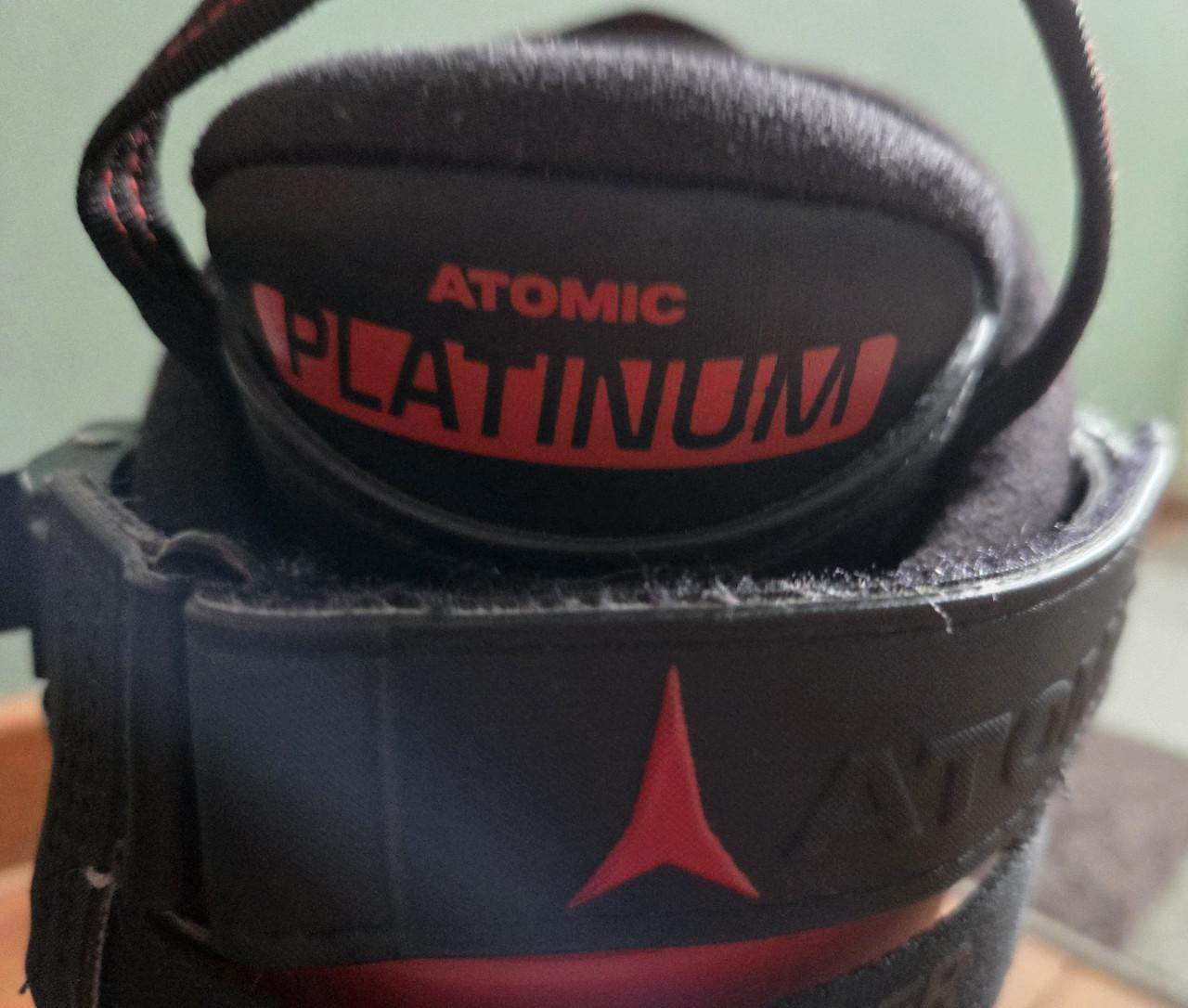 Rode skischoenen Atomic Redster Club Sport 130