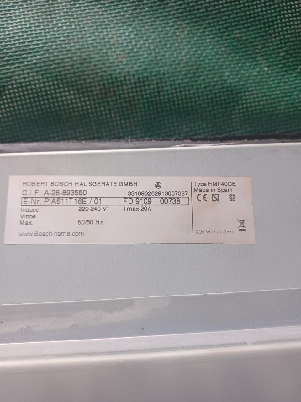 4 pits inductiekookplaat