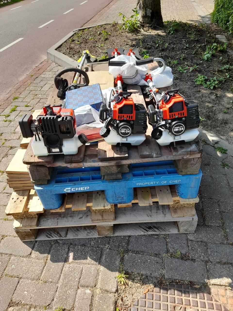 Nieuwe kawasaki bosmaaiers
