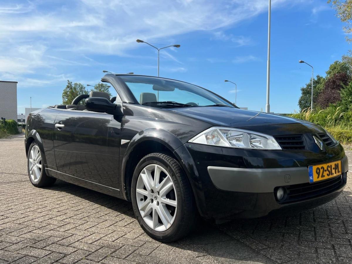 Renault Megane Cabrio 2.0 |Apk | Nap|Airco | Cruise | Lage KM | Vol Optie’s