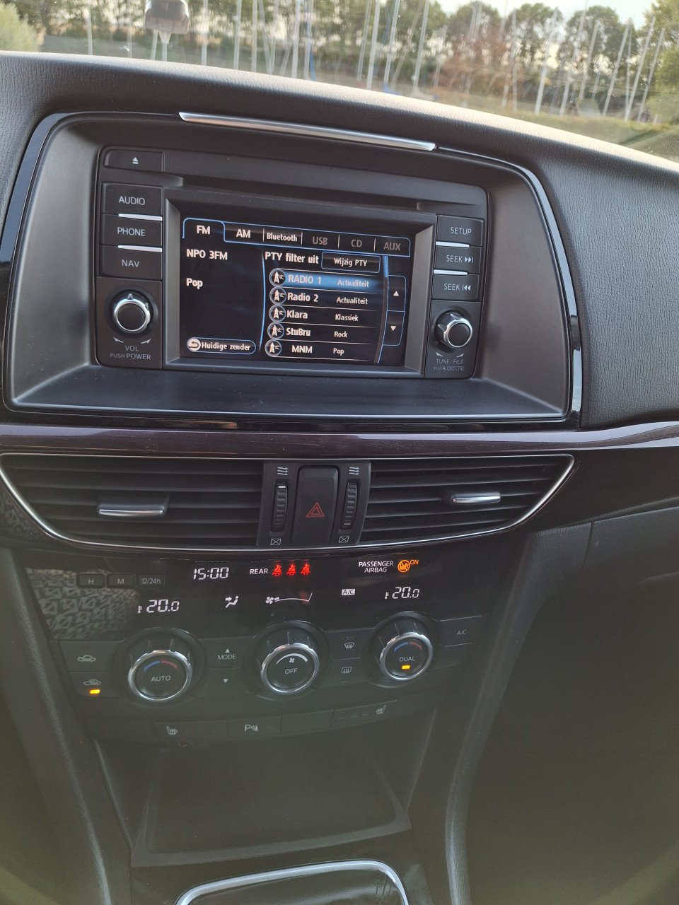 Mazda 6 sportbreak 2.0 SkyActiv rood metallic leder