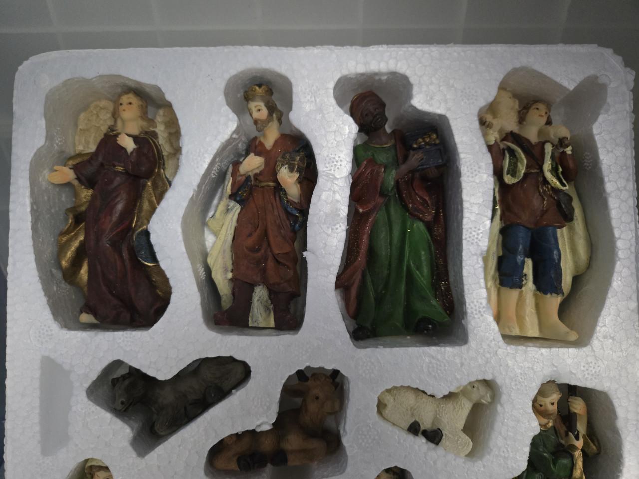 11-delige kerststalfigurenset Nieuw