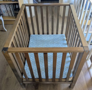Kinderbox met boxkleed