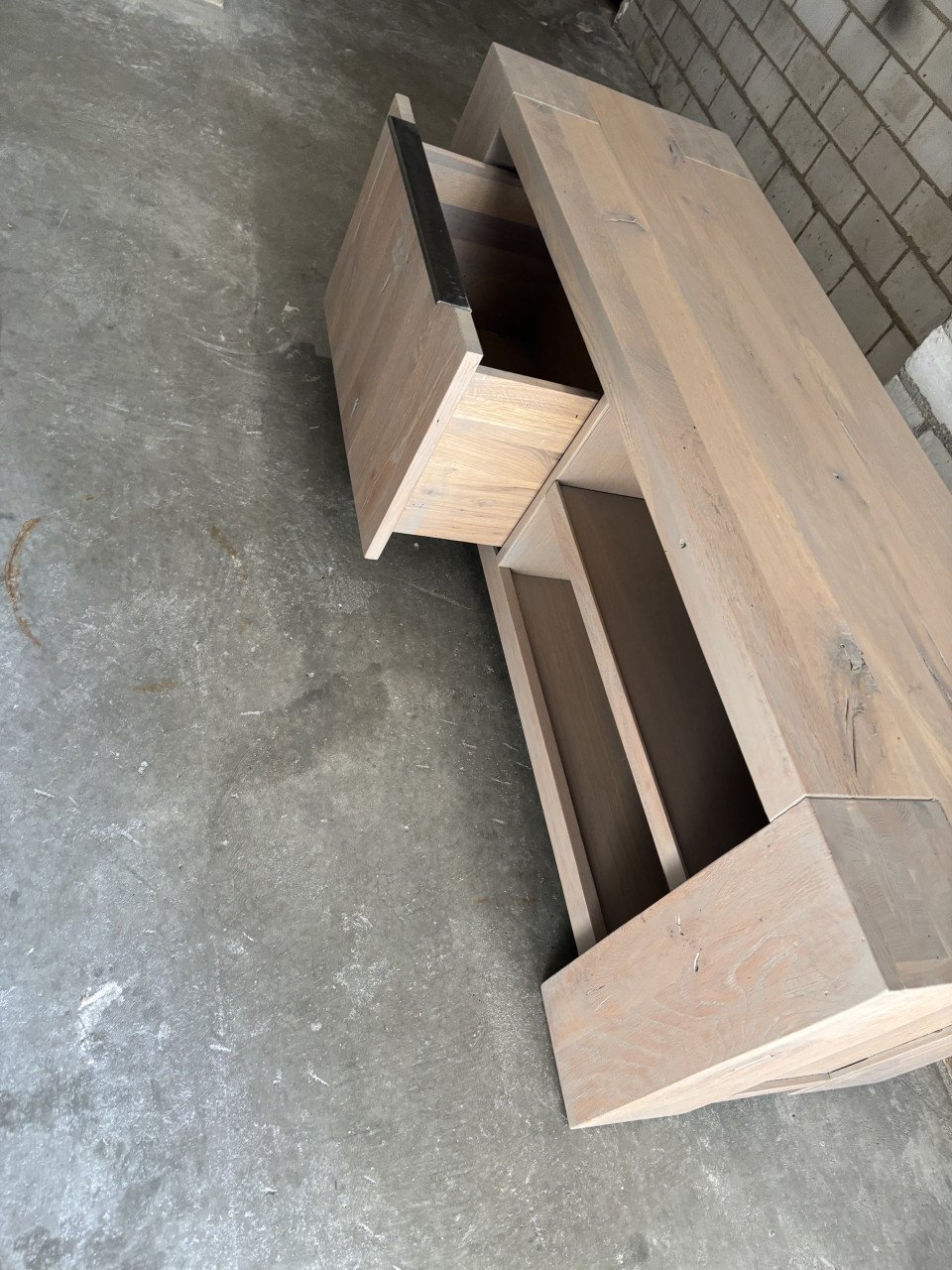 Tv meubel echt hout