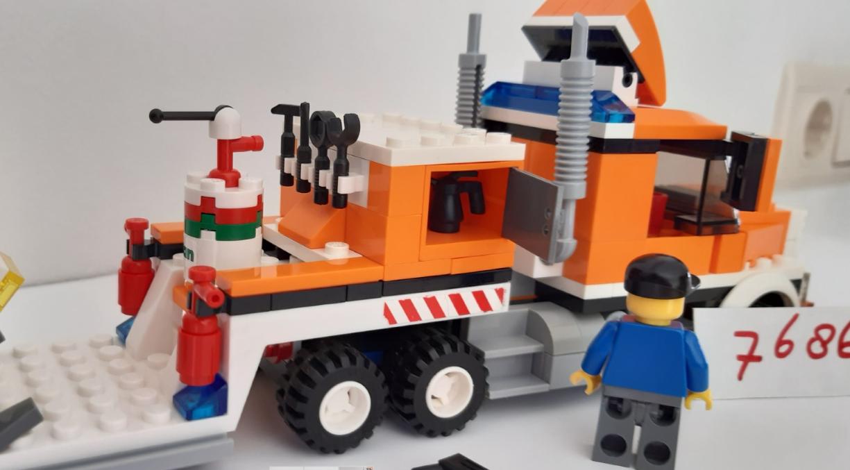 LEGO City 7686: Helikoptertransport met 3 minifiguren
