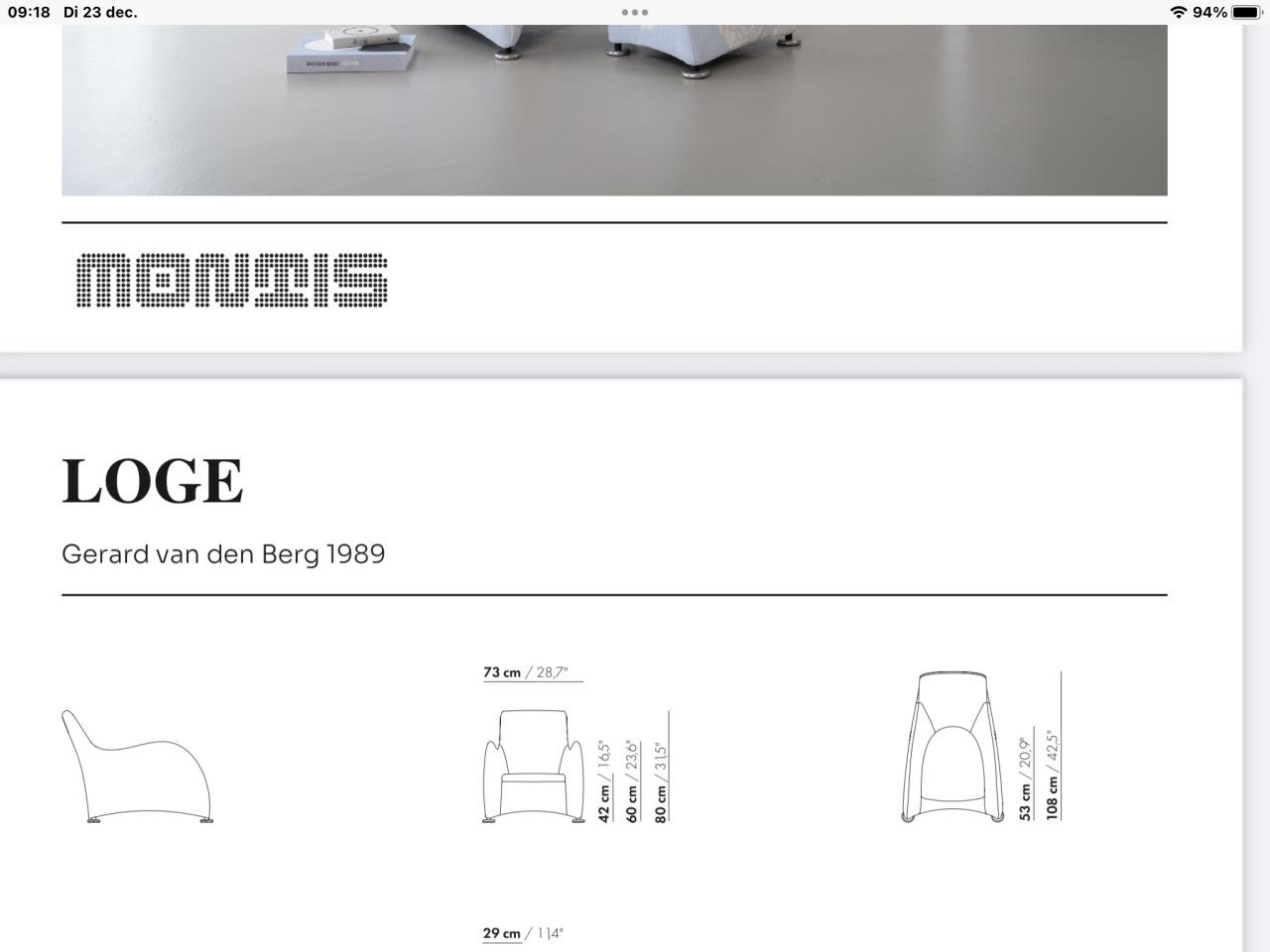 Tijdloze Montis Loge Fauteuil leer